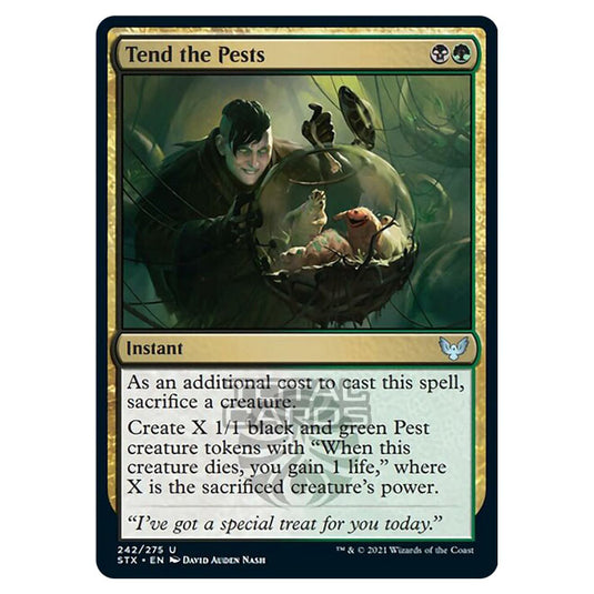 Magic The Gathering - Strixhaven - Tend the Pests - 242/275