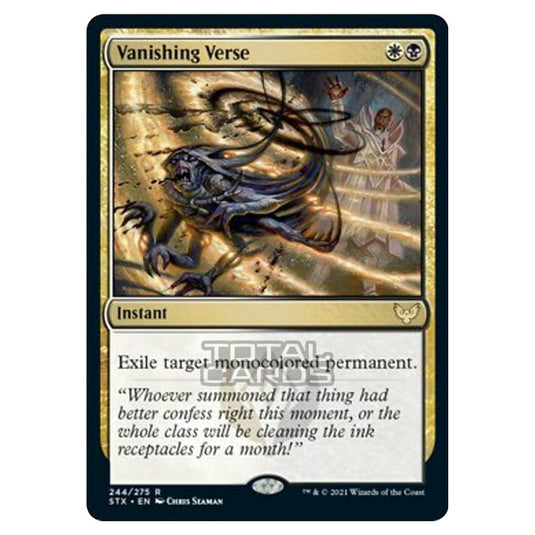 Magic The Gathering - Strixhaven - Vanishing Verse - 244/275