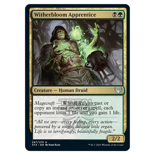 Magic The Gathering - Strixhaven - Witherbloom Apprentice - 247/275