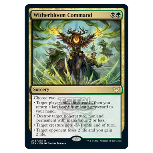 Magic The Gathering - Strixhaven - Witherbloom Command - 248/275