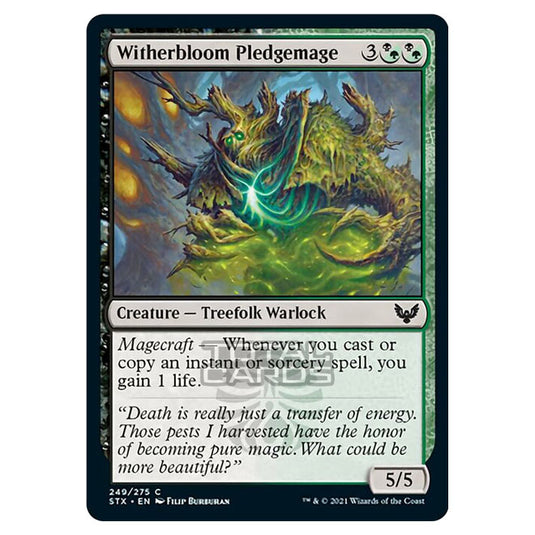 Magic The Gathering - Strixhaven - Witherbloom Pledgemage - 249/275