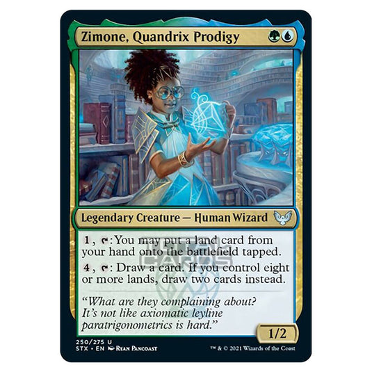 Magic The Gathering - Strixhaven - Zimone, Quandrix Prodigy - 250/275