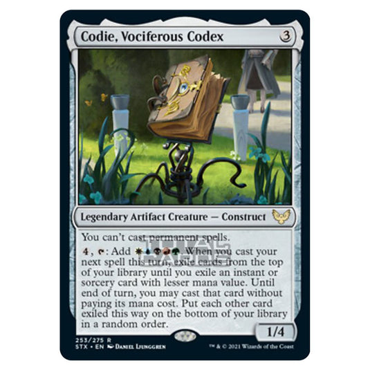 Magic The Gathering - Strixhaven - Codie, Vociferous Codex - 253/275