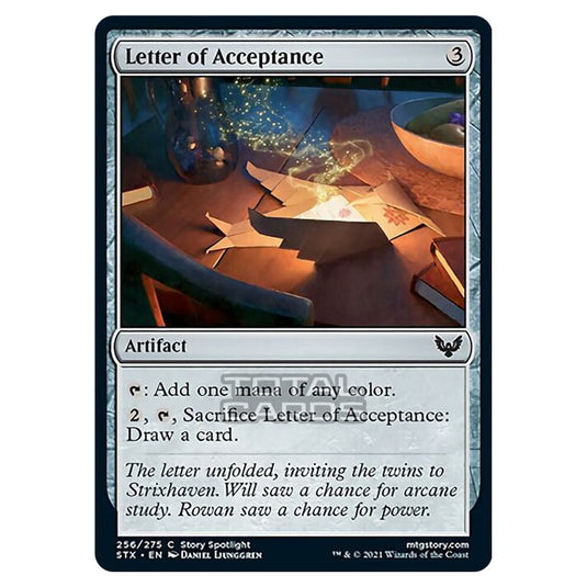 Magic The Gathering - Strixhaven - Letter of Acceptance - 256/275