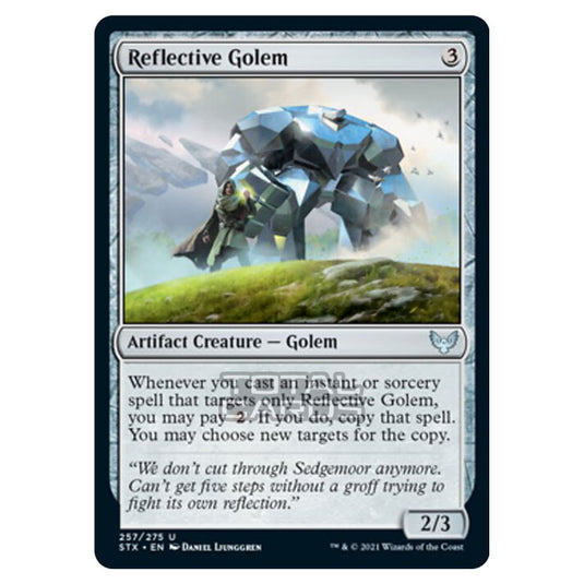 Magic The Gathering - Strixhaven - Reflective Golem - 257/275