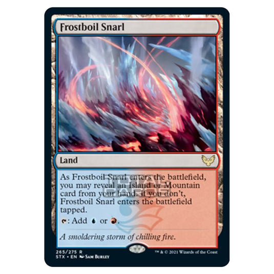 Magic The Gathering - Strixhaven - Frostboil Snarl - 265/275