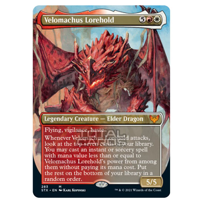 Velomachus Magic The Gathering - Strixhaven - Velomachus Lorehold - 283/275