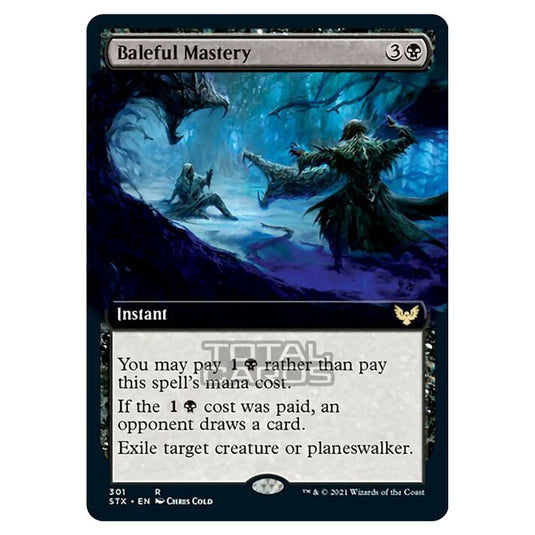 Magic The Gathering - Strixhaven - Baleful Mastery - 301/275