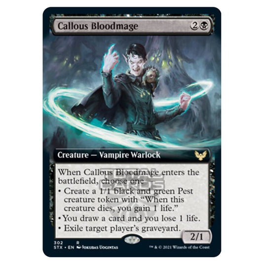 Magic The Gathering - Strixhaven - Callous Bloodmage - 302/275