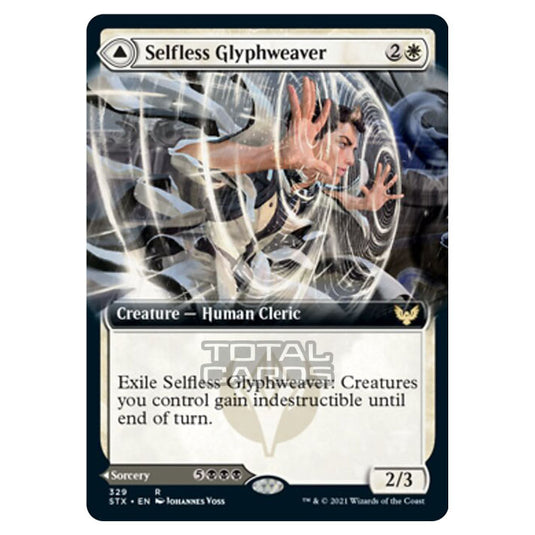 Magic The Gathering - Strixhaven - Selfless Glyphweaver // Deadly Vanity - 329/275