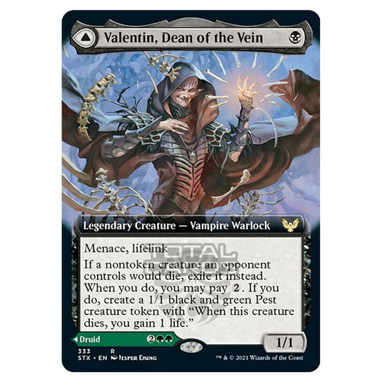 Magic The Gathering - Strixhaven - Valentin, Dean of the Vein // Lisette, Dean of the Root - 333/275