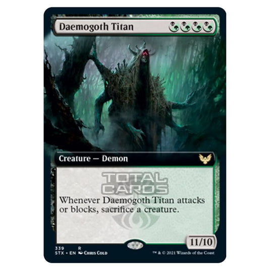 Magic The Gathering - Strixhaven - Daemogoth Titan - 339/275