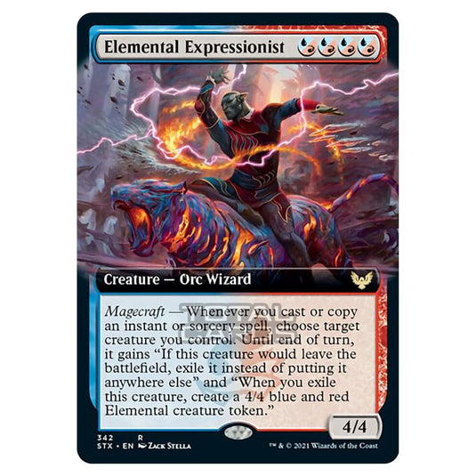 Magic The Gathering - Strixhaven - Elemental Expressionist - 342/275