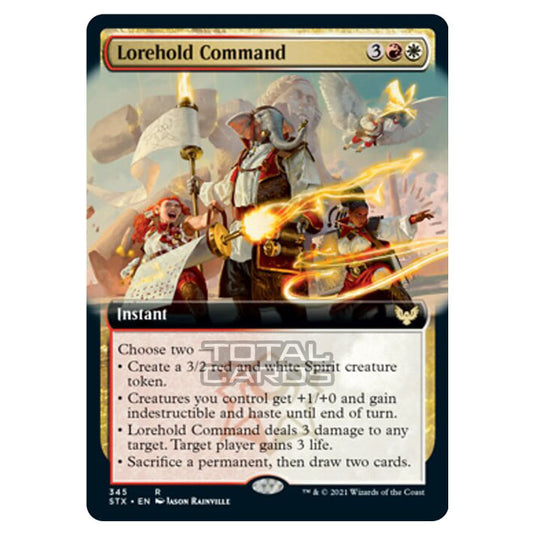 Magic The Gathering - Strixhaven - Lorehold Command - 345/275