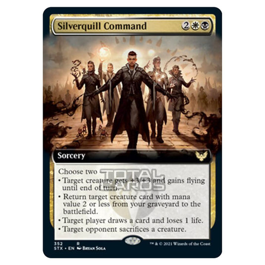 Magic The Gathering - Strixhaven - Silverquill Command - 352/275