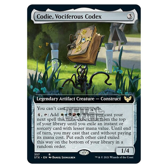 Magic The Gathering - Strixhaven - Codie, Vociferous Codex - 357/275