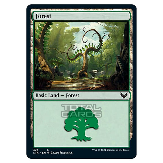 Magic The Gathering - Strixhaven - Forest - 374/275