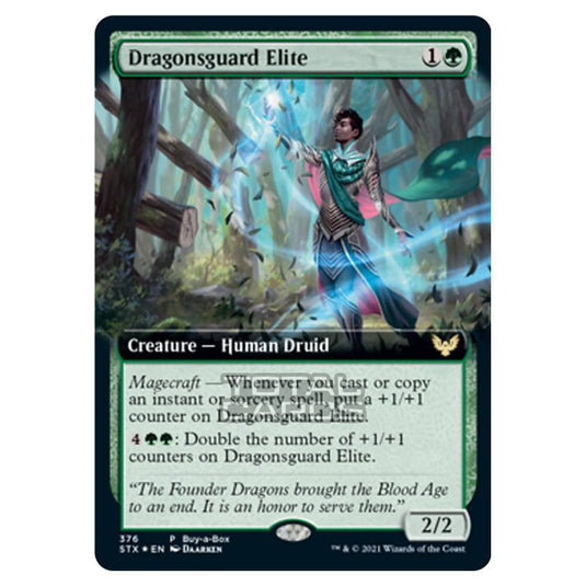 Magic The Gathering - Strixhaven - Dragonsguard Elite - 376/275