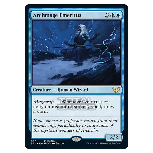 Magic The Gathering - Strixhaven - Archmage Emeritus - 377/275