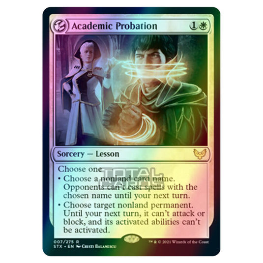 Magic The Gathering - Strixhaven - Academic Probation - 7/275 (Foil)