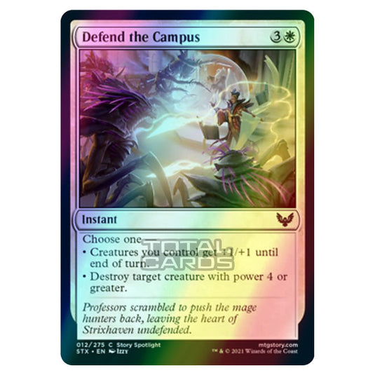 Magic The Gathering - Strixhaven - Defend the Campus - 12/275 (Foil)