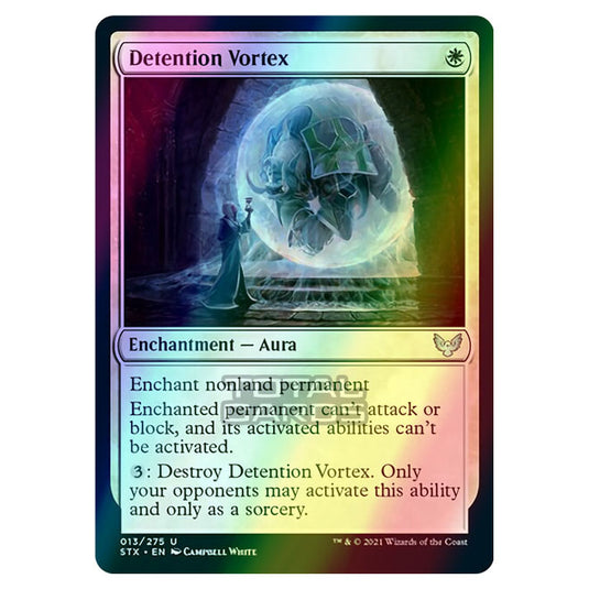 Magic The Gathering - Strixhaven - Detention Vortex - 13/275 (Foil)