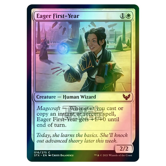 Magic The Gathering - Strixhaven - Eager First-Year - 16/275 (Foil)