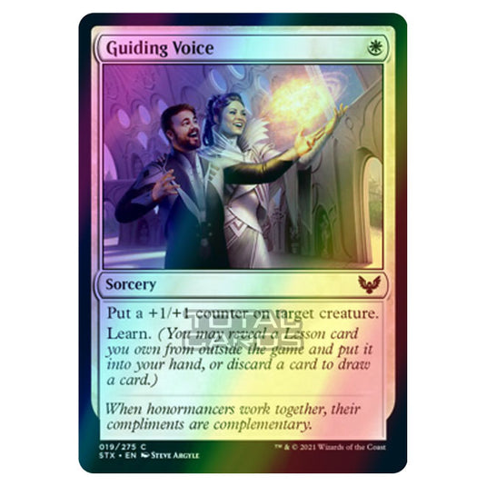 Magic The Gathering - Strixhaven - Guiding Voice - 19/275 (Foil)