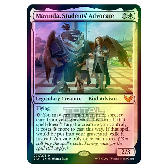 Magic The Gathering - Strixhaven - Mavinda, Students' Advocate - 21/275 (Foil)