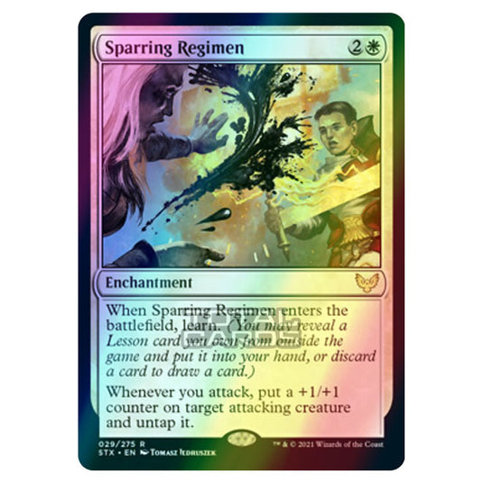 Magic The Gathering - Strixhaven - Sparring Regimen - 29/275 (Foil)