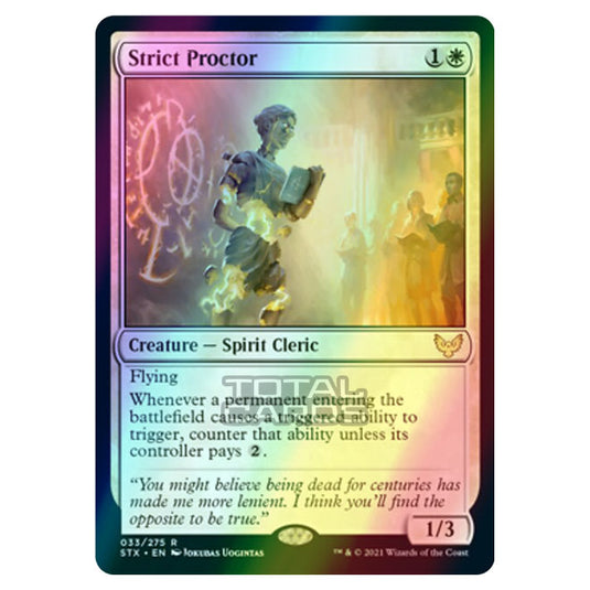 Magic The Gathering - Strixhaven - Strict Proctor - 33/275 (Foil)