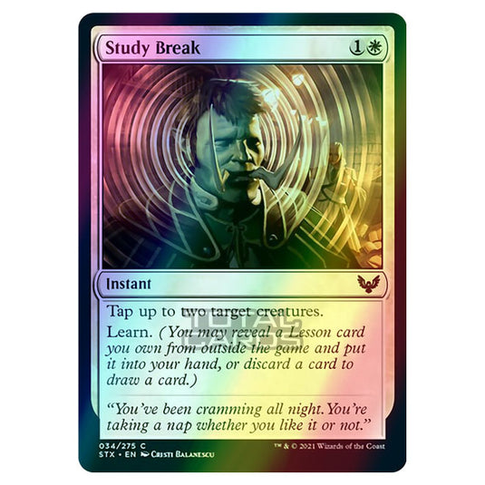 Magic The Gathering - Strixhaven - Study Break - 34/275 (Foil)