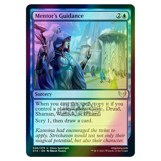 Magic The Gathering - Strixhaven - Mentor's Guidance - 46/275 (Foil)