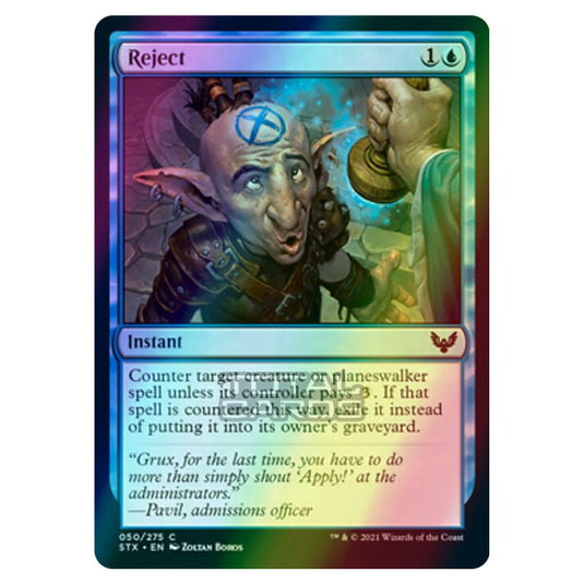 Magic The Gathering - Strixhaven - Reject - 50/275 (Foil)