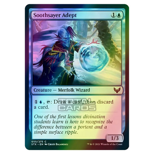 Magic The Gathering - Strixhaven - Soothsayer Adept - 55/275 (Foil)