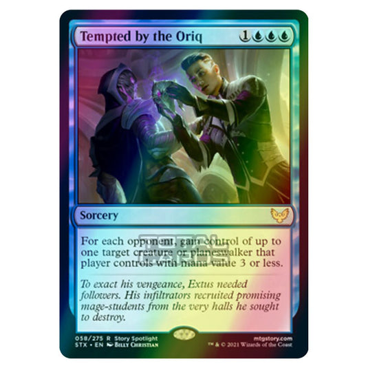 Magic The Gathering - Strixhaven - Tempted by the Oriq - 58/275 (Foil)