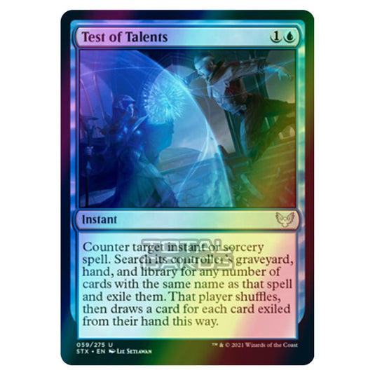 Magic The Gathering - Strixhaven - Test of Talents - 59/275 (Foil)