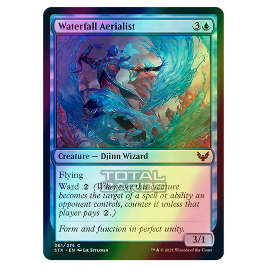 Magic The Gathering - Strixhaven - Waterfall Aerialist - 61/275 (Foil)