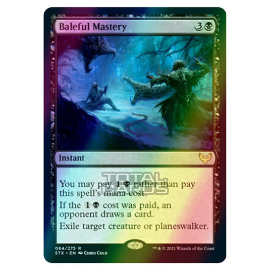 Magic The Gathering - Strixhaven - Baleful Mastery - 64/275 (Foil)