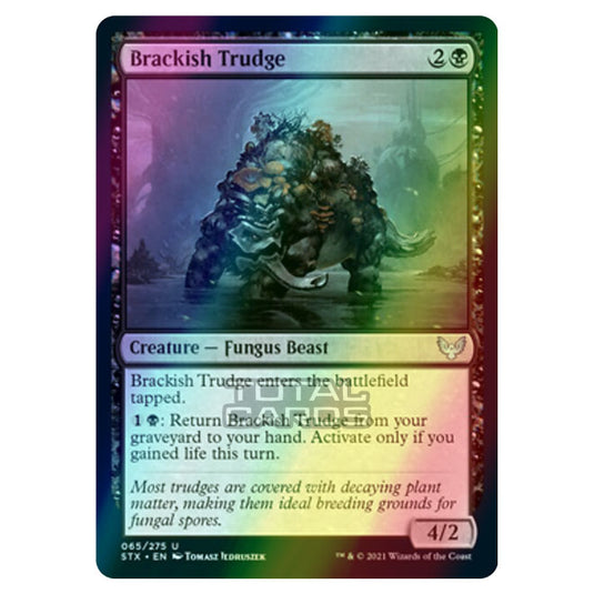 Magic The Gathering - Strixhaven - Brackish Trudge - 65/275 (Foil)