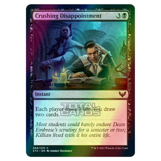 Magic The Gathering - Strixhaven - Crushing Disappointment - 68/275 (Foil)