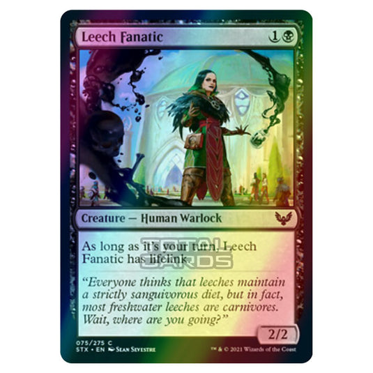 Magic The Gathering - Strixhaven - Leech Fanatic - 75/275 (Foil)