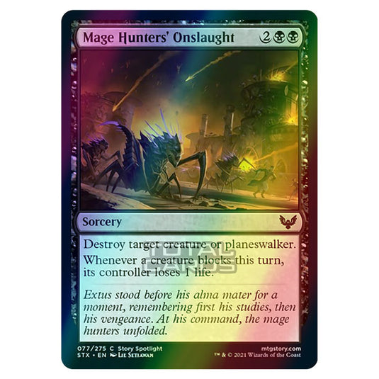 Magic The Gathering - Strixhaven - Mage Hunters' Onslaught - 77/275 (Foil)