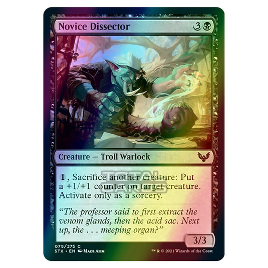 Magic The Gathering - Strixhaven - Novice Dissector - 79/275 (Foil)