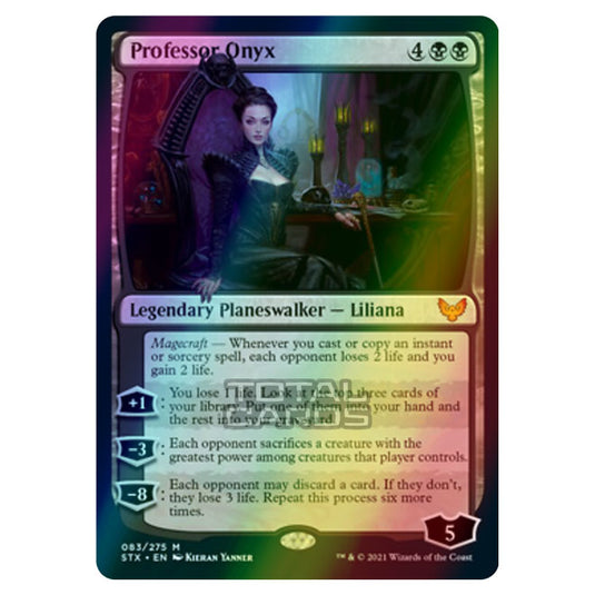 Magic The Gathering - Strixhaven - Professor Onyx - 83/275 (Foil)