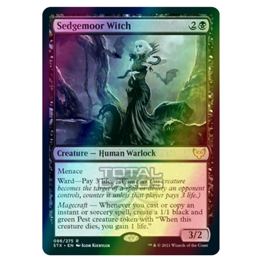 Magic The Gathering - Strixhaven - Sedgemoor Witch - 86/275 (Foil)