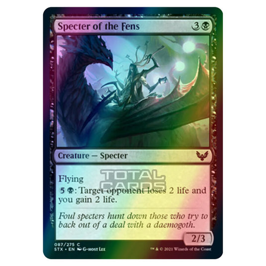 Magic The Gathering - Strixhaven - Specter of the Fens - 87/275 (Foil)