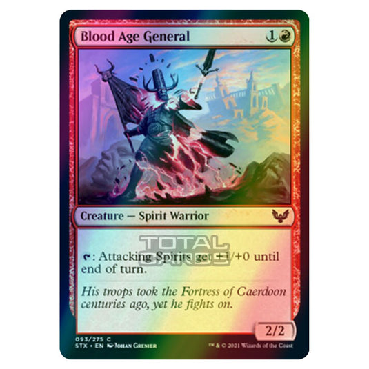 Magic The Gathering - Strixhaven - Blood Age General - 93/275 (Foil)