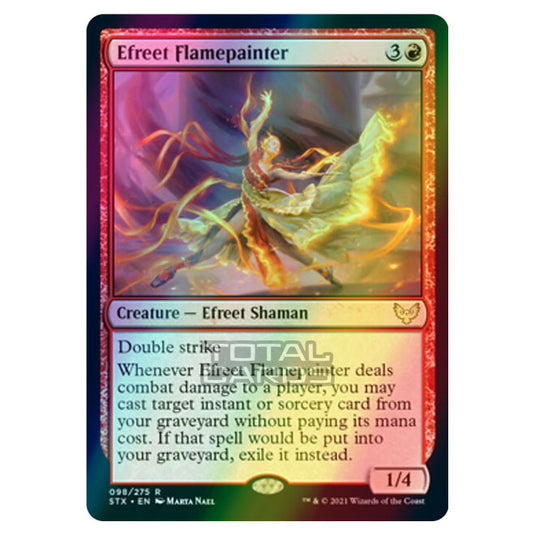 Magic The Gathering - Strixhaven - Efreet Flamepainter - 98/275 (Foil)