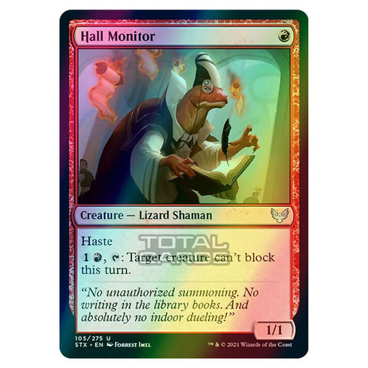 Magic The Gathering - Strixhaven - Hall Monitor - 105/275 (Foil)